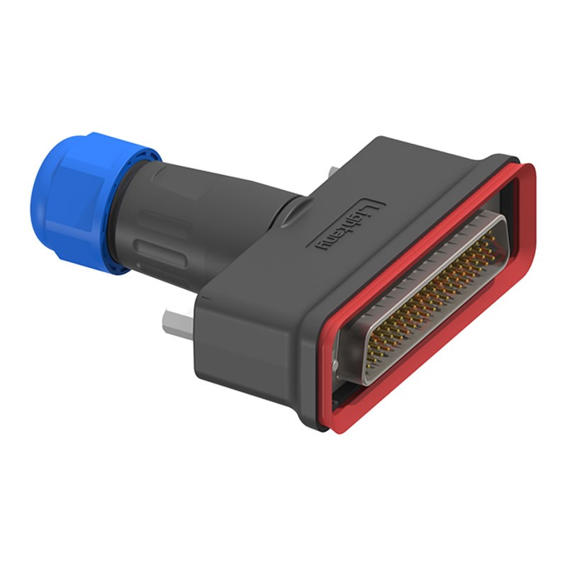 HDB78公頭焊線+防水直式接頭 線徑5~11mm