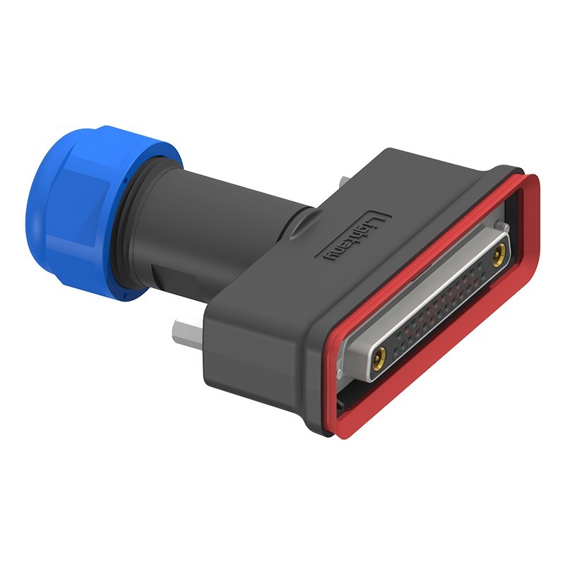 27W2母頭焊線+防水接頭/線徑10~16mm/射頻同軸75歐姆