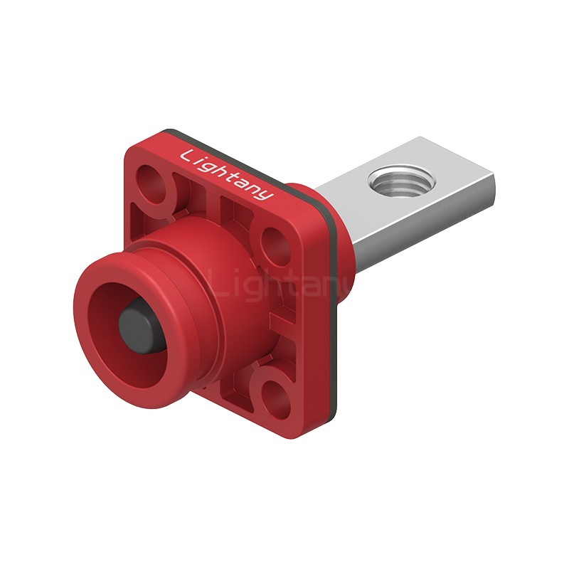 LTC06BS-M1RL銅排螺紋插座 60/100/120A 紅色