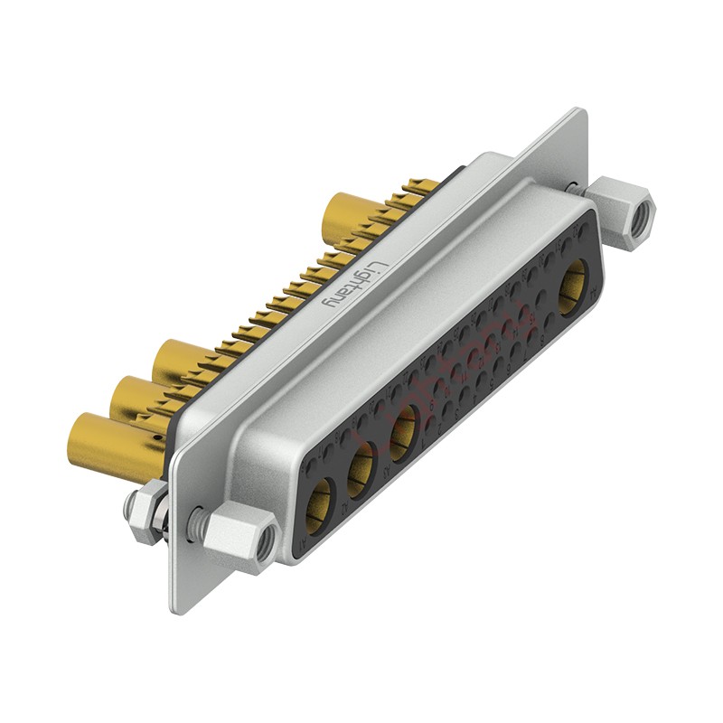 36W4母壓線式/配螺絲螺母/大電流30A