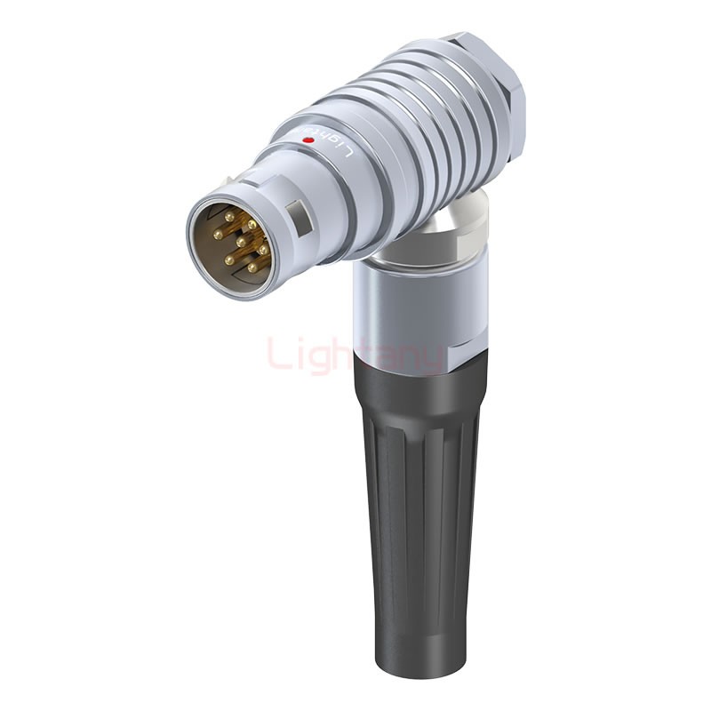 FHG.2B.007.CLAD82Z推拉自鎖帶護(hù)套彎式插頭