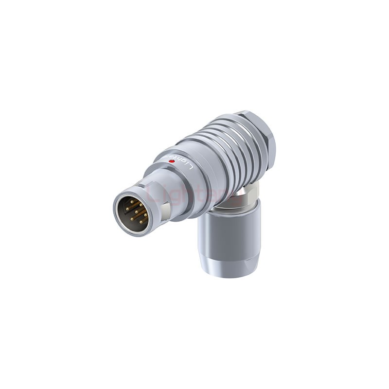 FHG.0B.007.CLAD56推拉自鎖彎式插頭