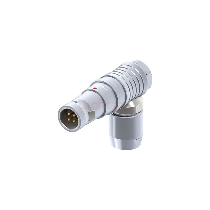 FHG.00.004.CLAD22推拉自鎖彎式插頭