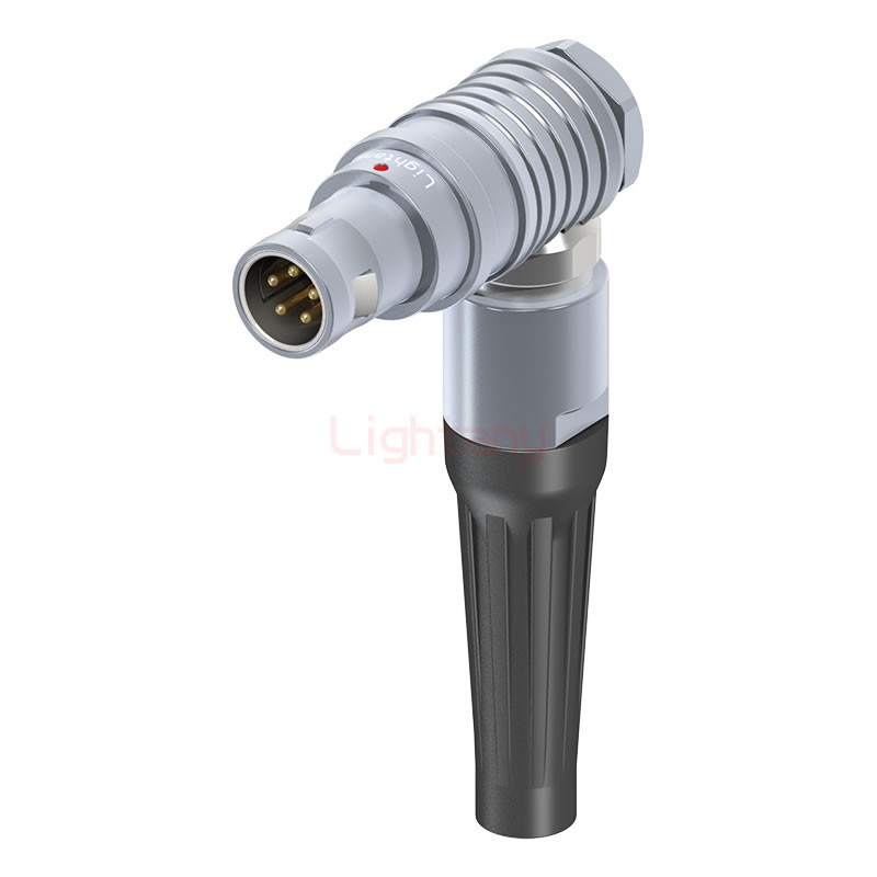 FHG.0B.005.CLAD42Z帶護(hù)套彎式插頭