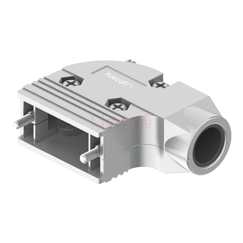 424-9P-D-SUB金屬外殼-彎出線(xiàn)4~12mm