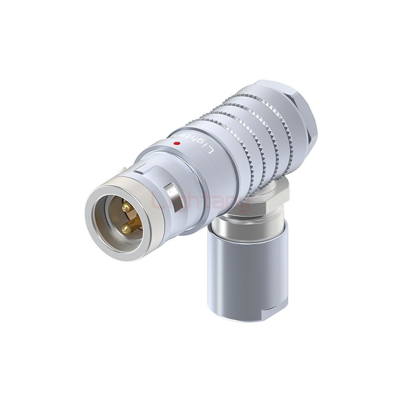 FHG.2K.002.CLAC50推拉自鎖彎式插頭