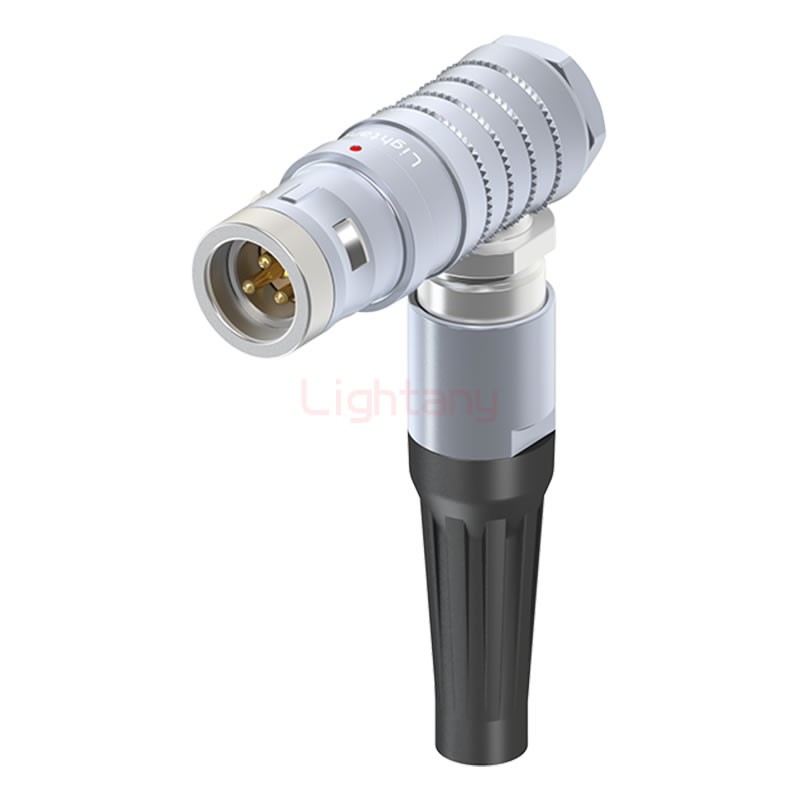 FHG.2K.003.CLAC85Z推拉自鎖帶護(hù)套彎式插頭