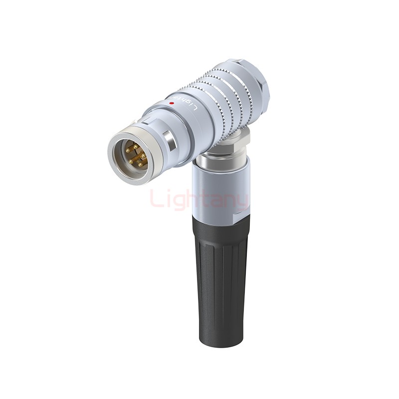 FHG.2K.005.CLAK11Z推拉自鎖帶護(hù)套彎式插頭