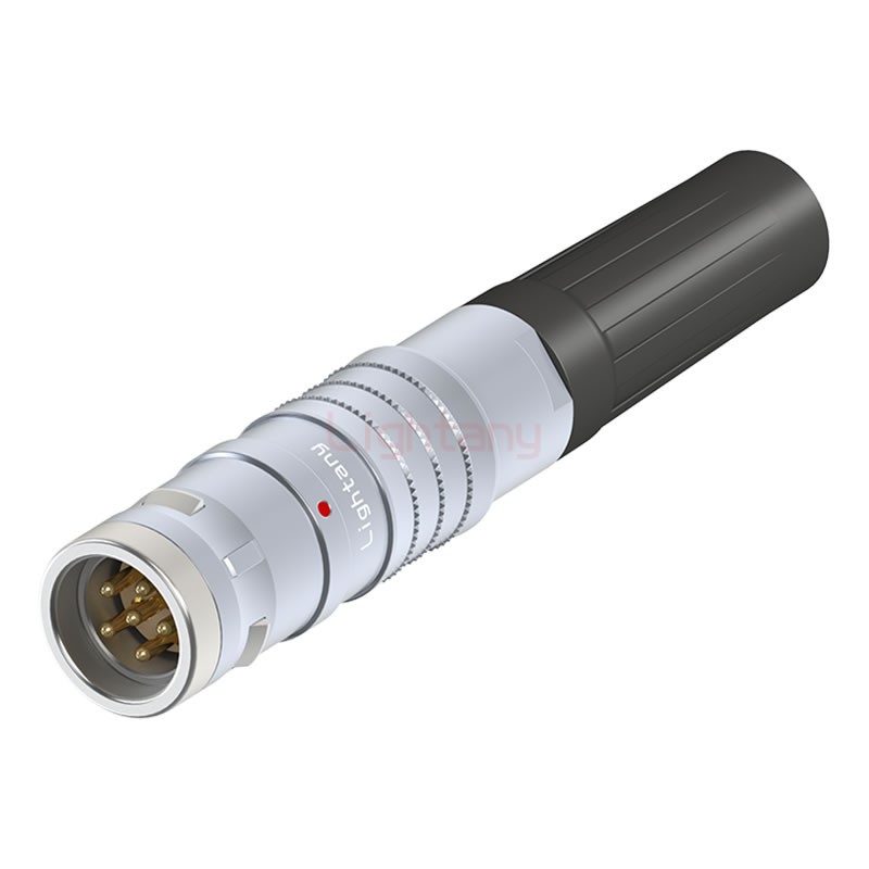 FGG.3K.006.CLAK15Z推拉自鎖帶護套直式插頭