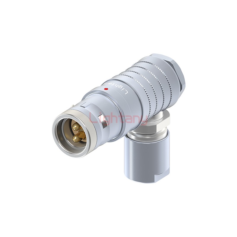 FHG.3K.002.CLAC10推拉自鎖彎式插頭