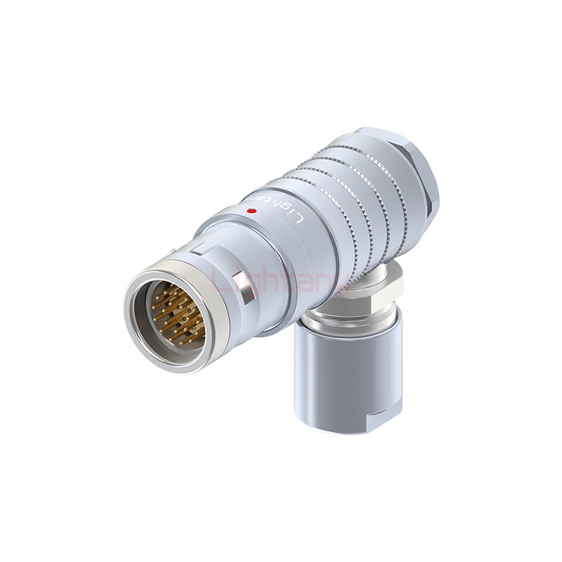 FHG.3K.020.CLAC95推拉自鎖彎式插頭