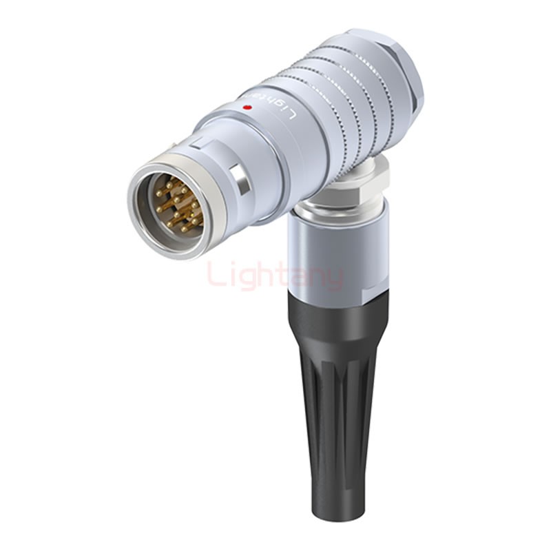 FHG.3K.010.CLAC70Z推拉自鎖帶護套彎式插頭