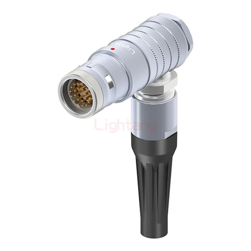 FHG.3K.022.CLAC80Z推拉自鎖帶護(hù)套彎式插頭