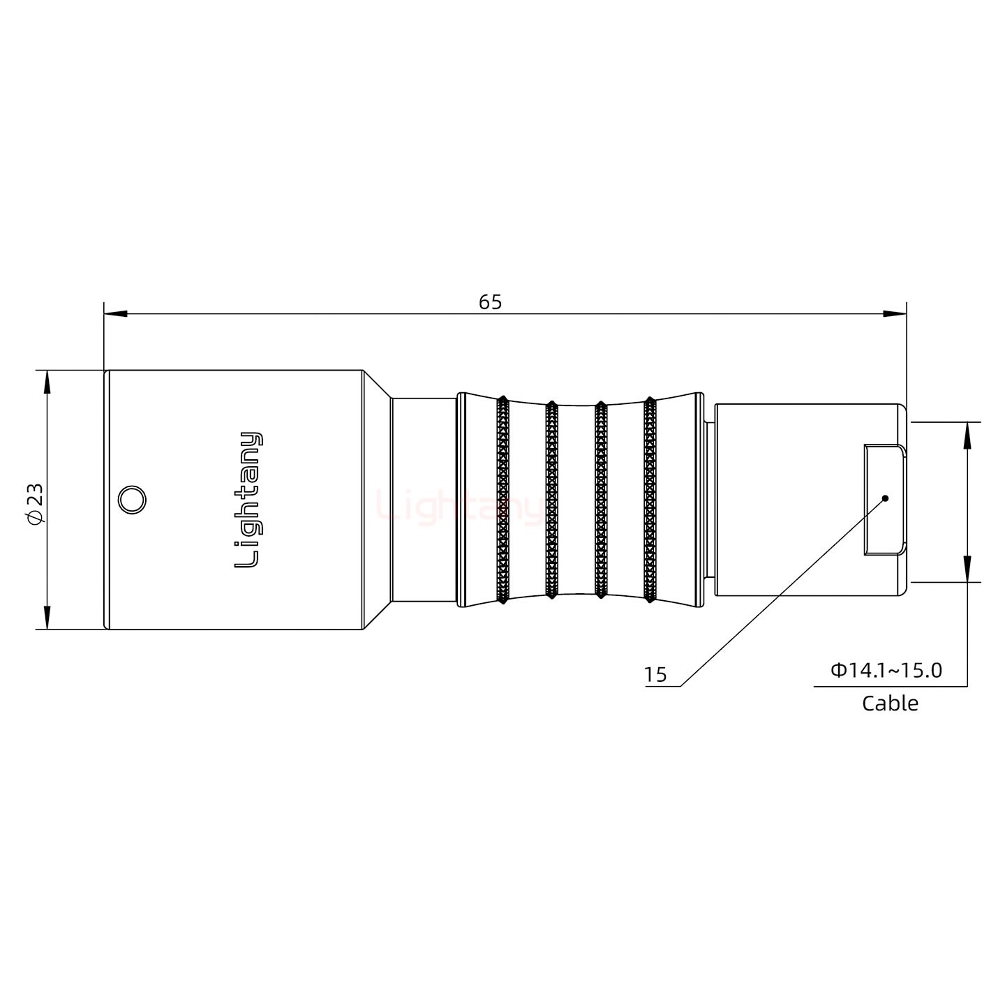 PHG.3K.005.CLLK15推拉自鎖浮動插座