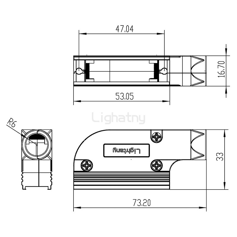 1015-25P-D-SUB金屬外殼-彎出線4~12mm